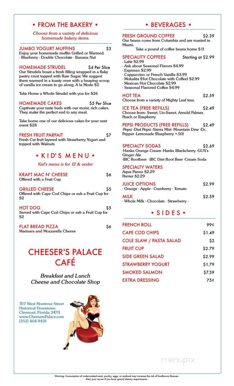 Cheeser's Palace Cafe - Clermont, FL