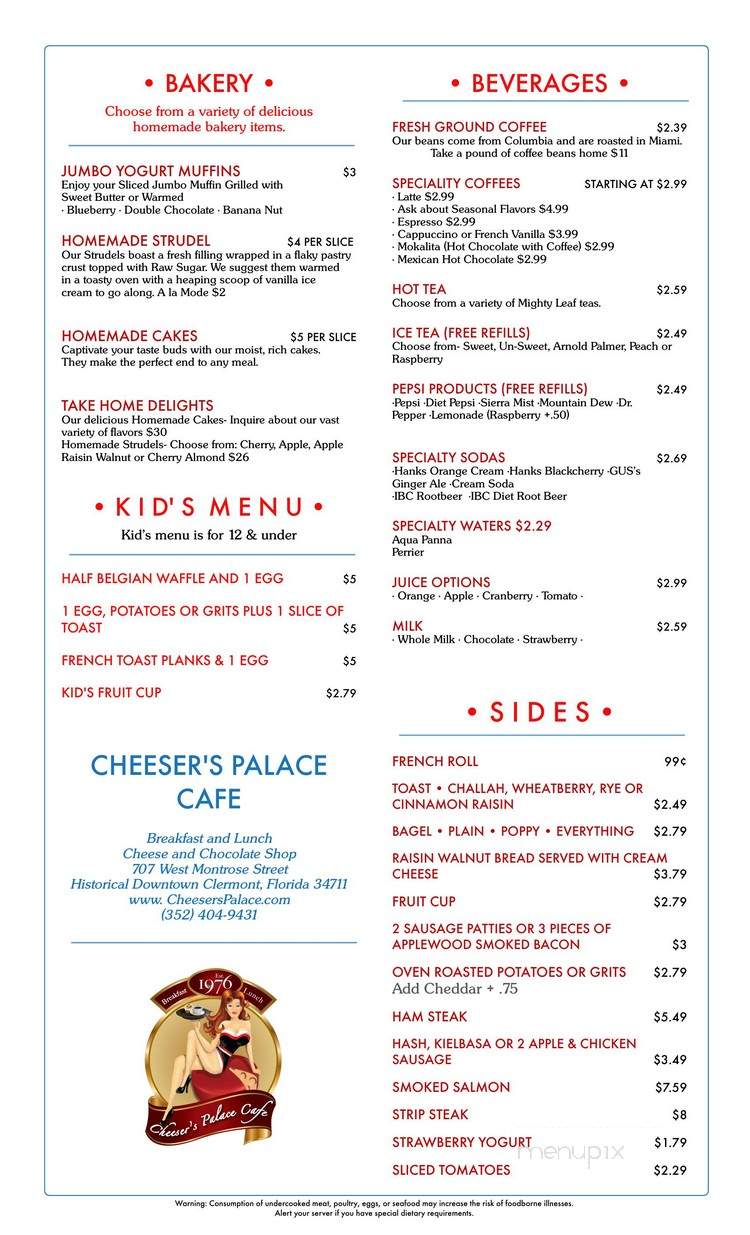 Cheeser's Palace Cafe - Clermont, FL