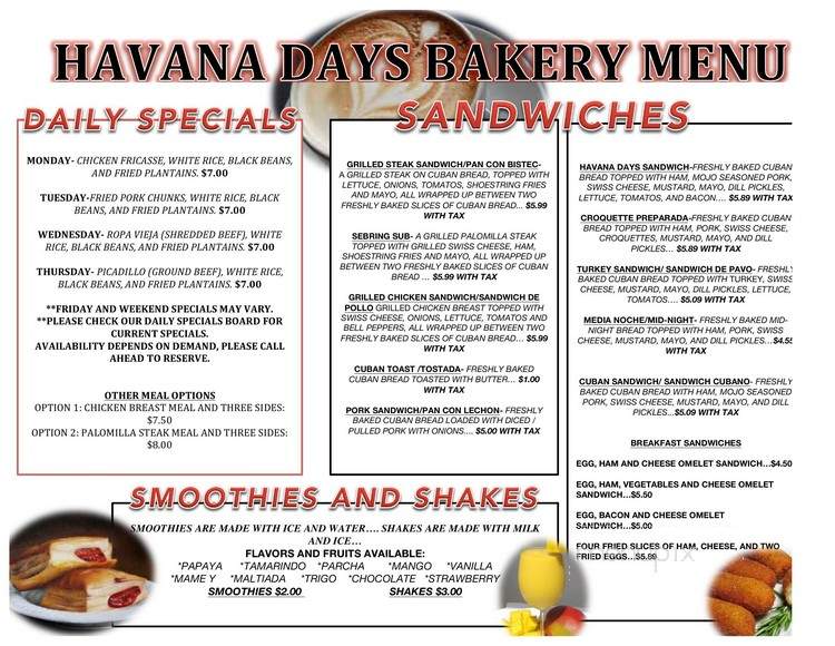 Havana Restaurant & Bakery - Sebring, FL