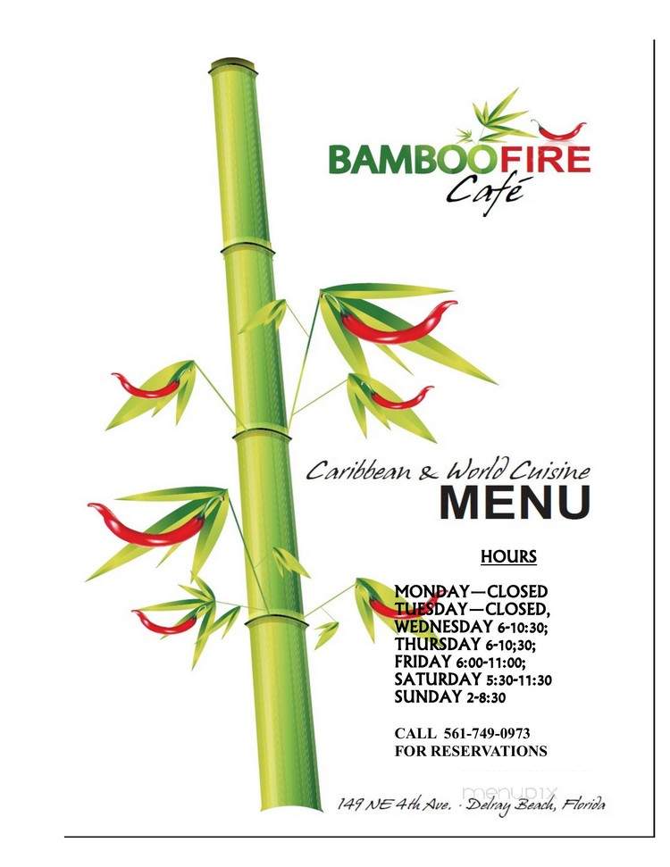 Bamboo Fire Cafe - Delray Beach, FL