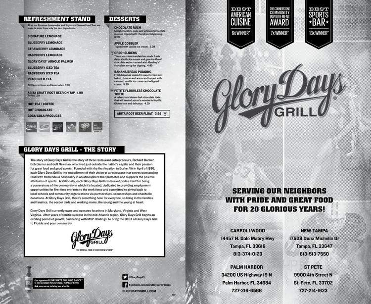 Glory Days Grill - Lakeland, FL