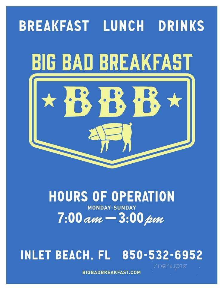 Big Bad Breakfast - Inlet Beach, FL