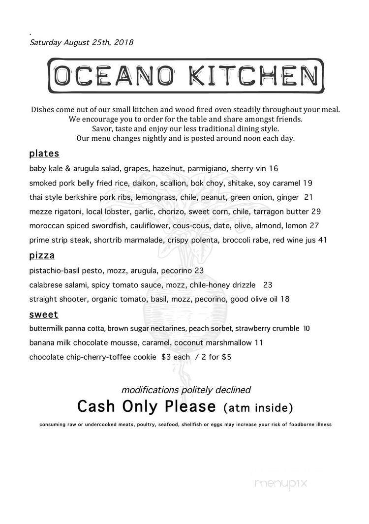 Oceano Kitchen - Lantana, FL