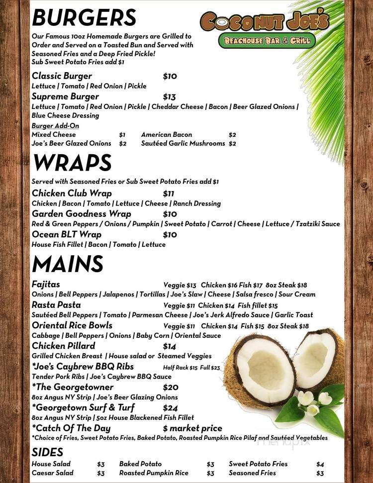 Coconut Joe's Beach Bar & Grill - Grand Cayman, FL