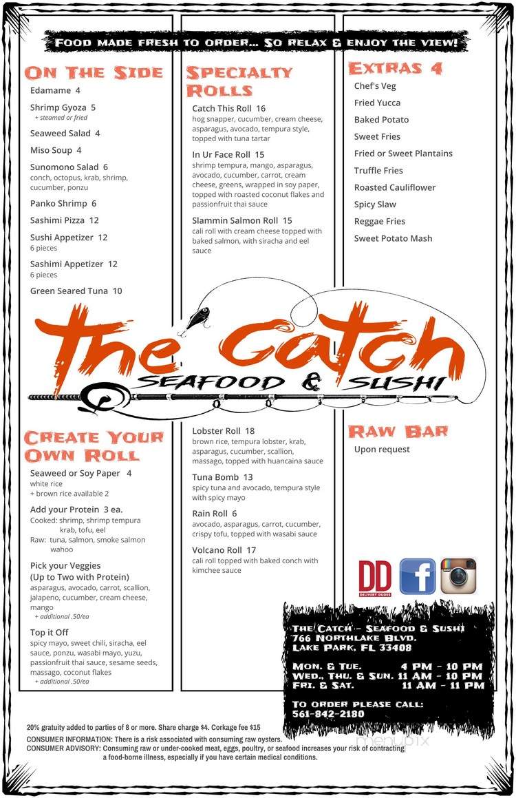 The Catch Seafood and Sushi - North Palm Beach, FL