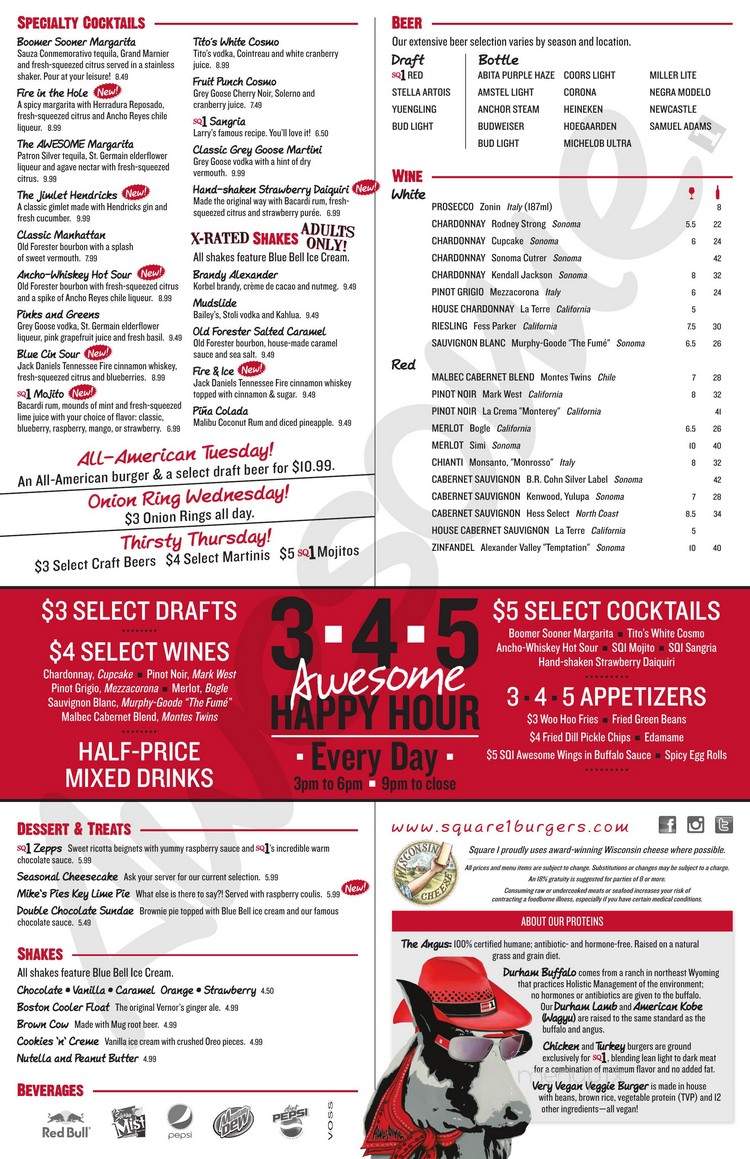 Square 1 Burgers & Bar - Lakeland, FL