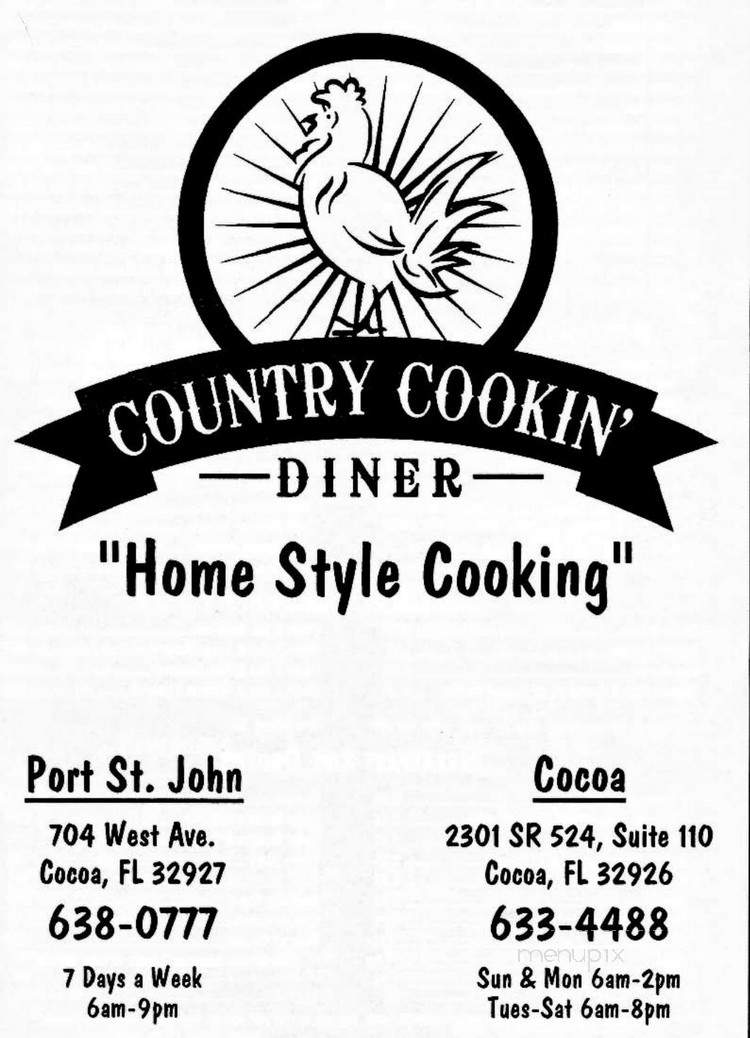 Country Cookin Diner - Port St John, FL