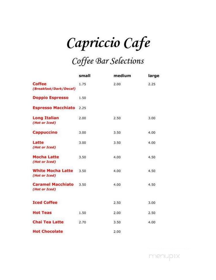 Capriccio Cafe - Destin, FL