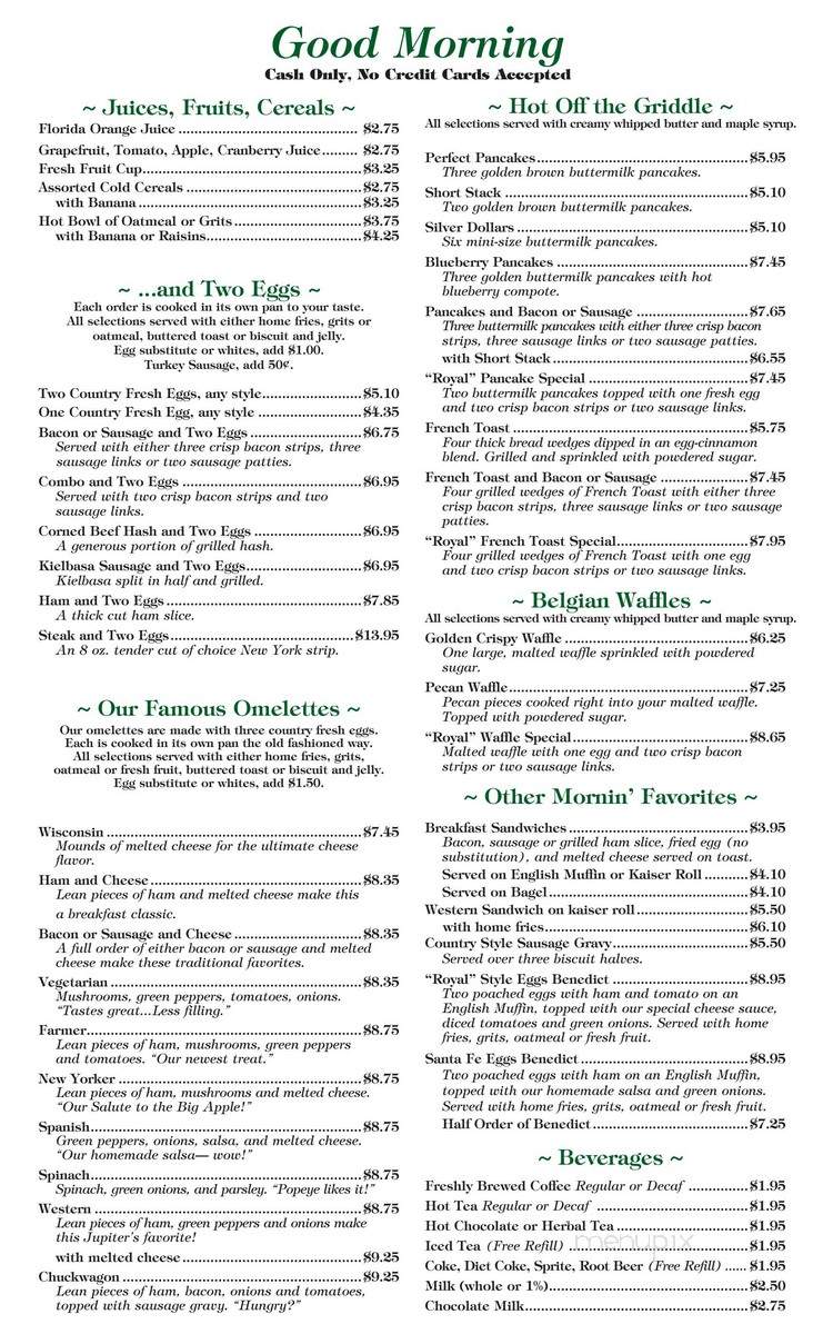 Royal Cafe Family Restaurant - Jupiter, FL