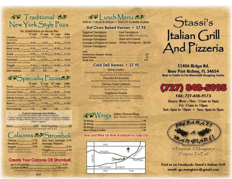 Stassi's Italian Grill - New Port Richey, FL