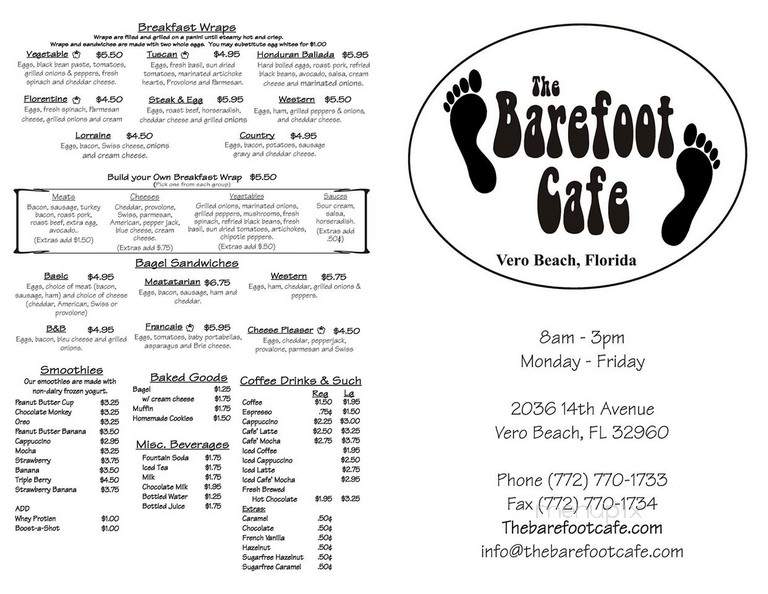 Barefoot Cafe - Vero Beach, FL