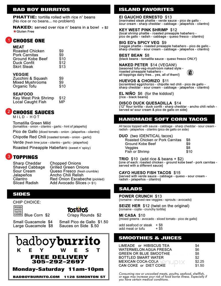 Bad Boy Burrito - Key West, FL