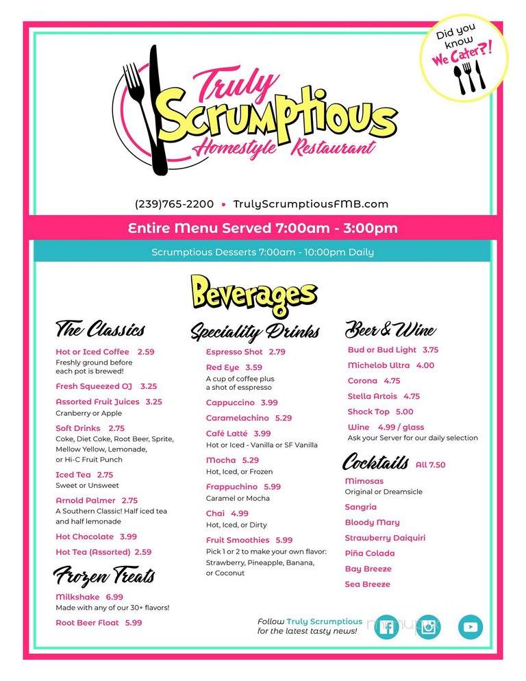 Truly Scrumptious Inc - Fort Myers Beach, FL