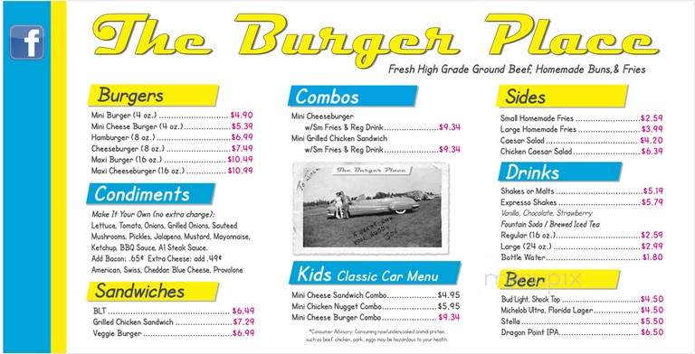 The Burger Place - Melbourne, FL