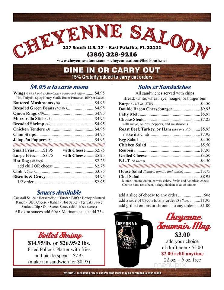 Cheyenne Saloon - East Palatka, FL