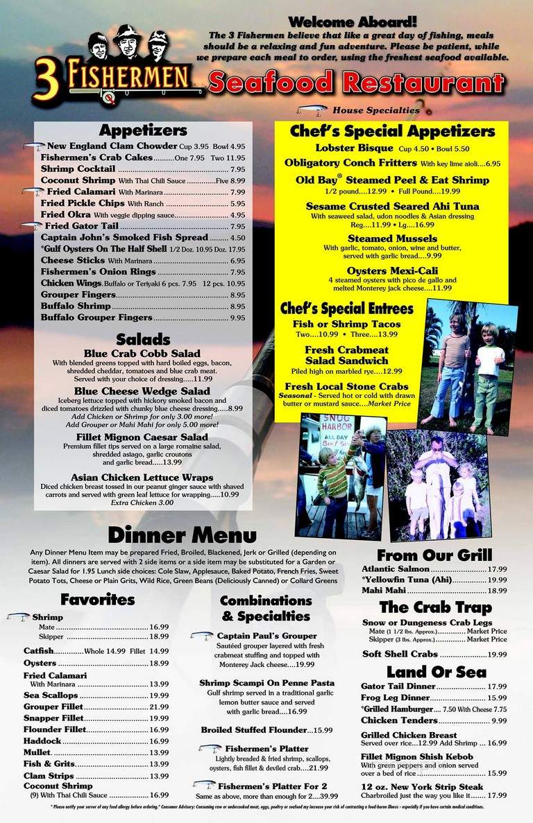 3 Fishermen Seafood - Fort Myers, FL