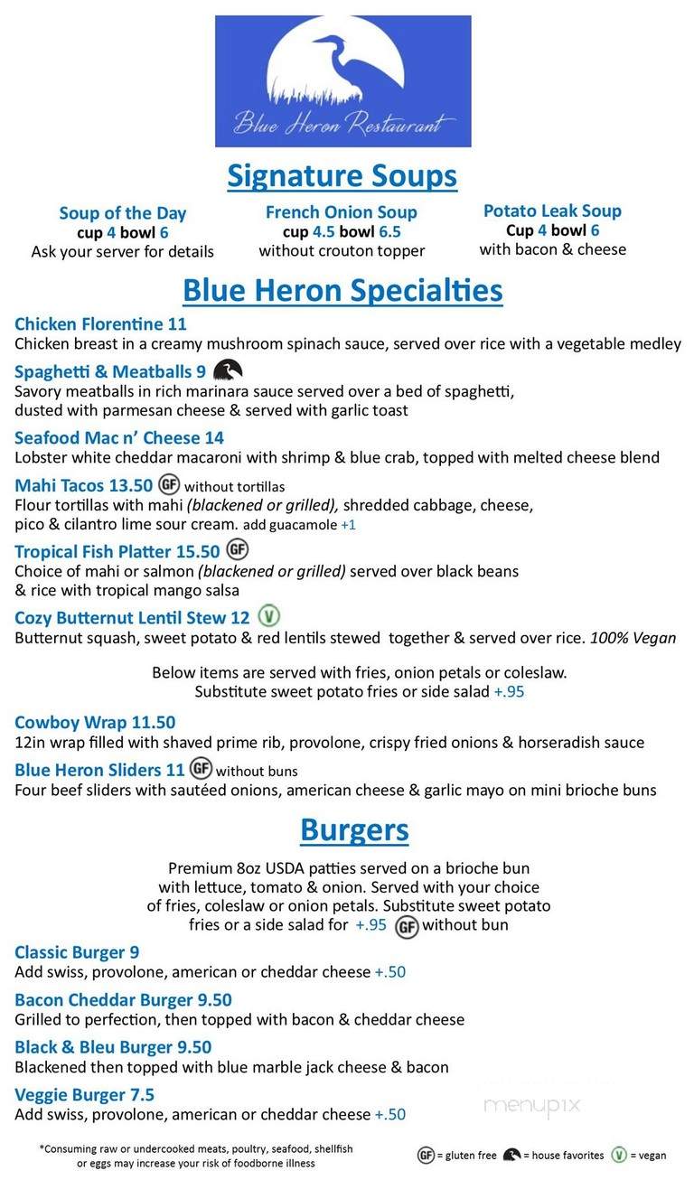 Blue Heron Restaurant - Naples, FL