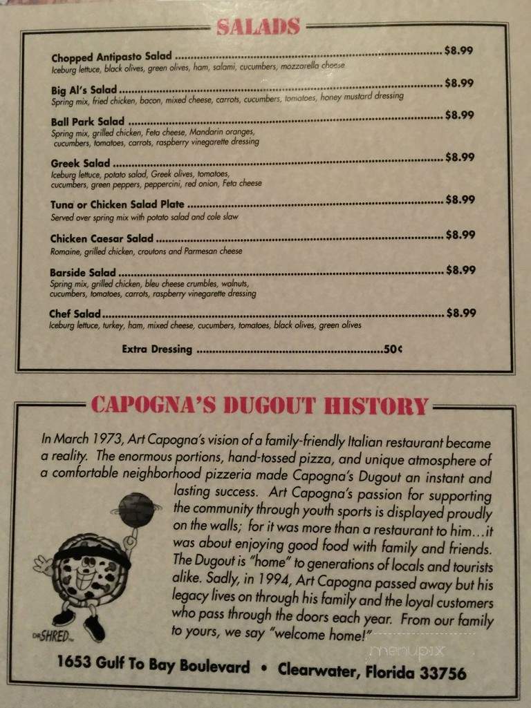 Capogna's Dugout - Clearwater, FL