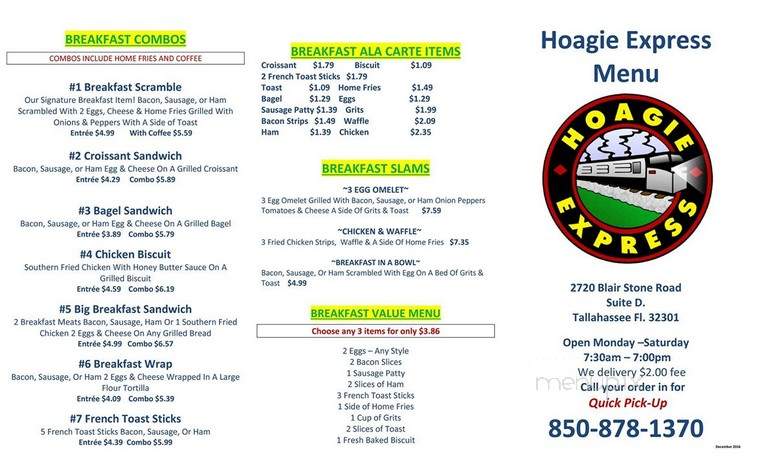 Hoagie Express - Tallahassee, FL