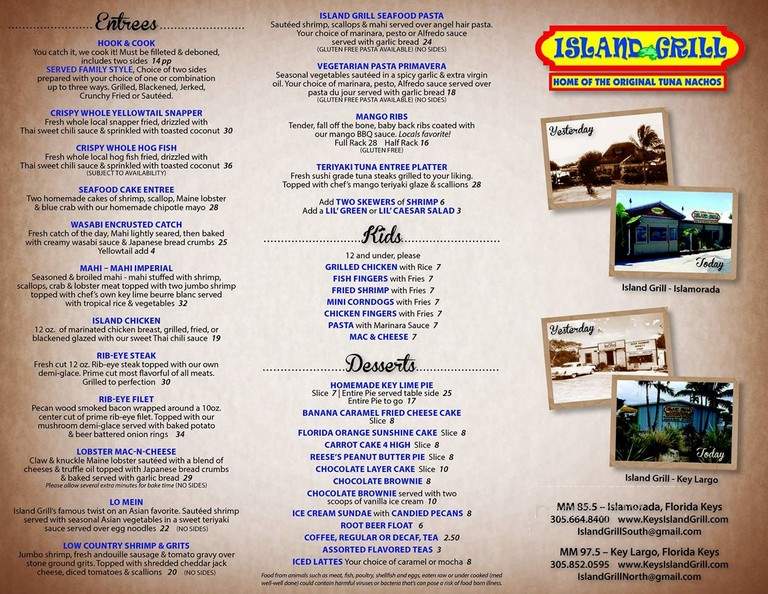 Island Grill - Islamorada, FL