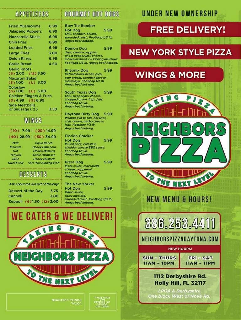 Neighbors Pizza - Daytona Beach, FL