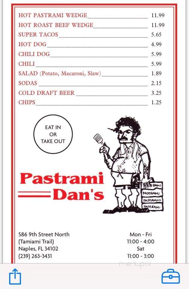 Pastrami Dan's - Naples, FL