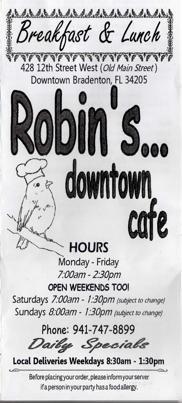 Robin's Downtown - Bradenton, FL