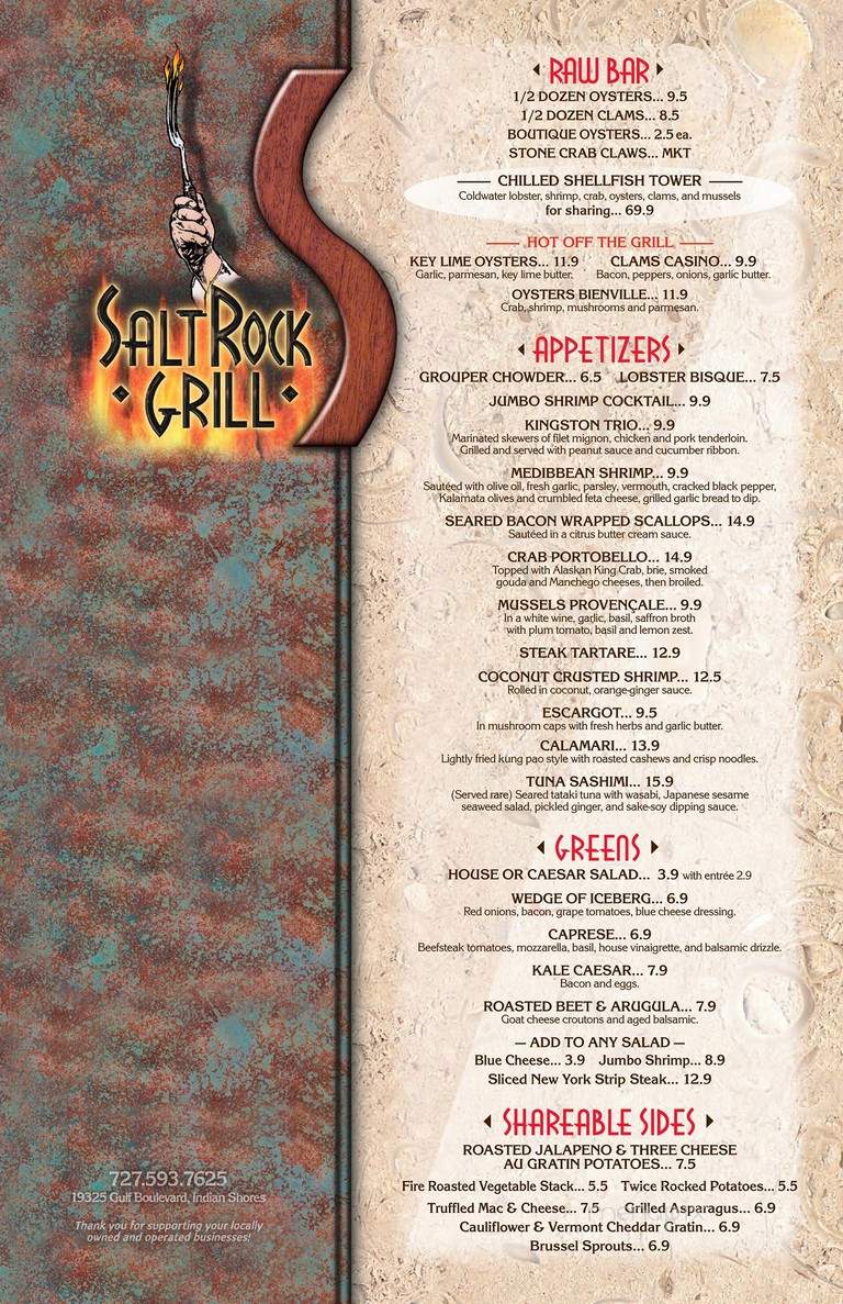 Saltrock Grill - Indian Shores, FL
