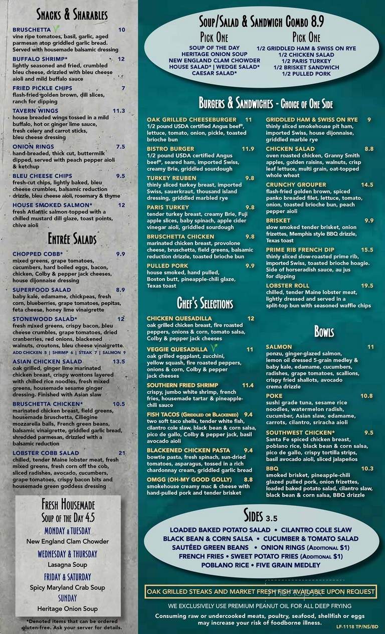 Stonewood Grill & Tavern - Sarasota, FL