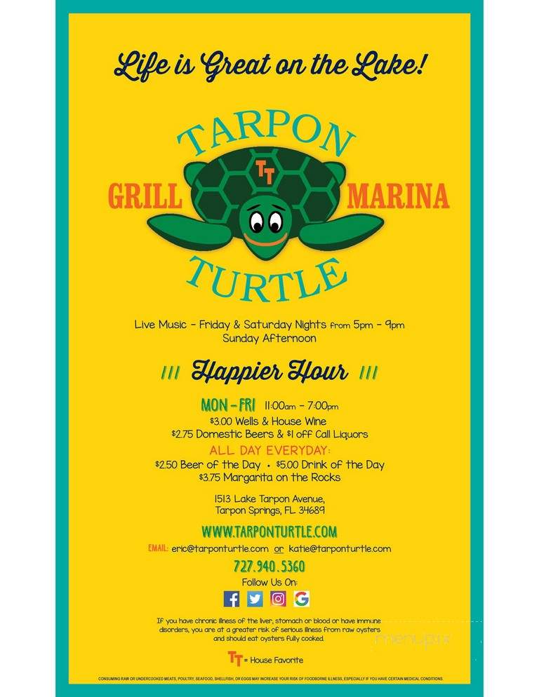 Tarpon Turtle - Tarpon Springs, FL