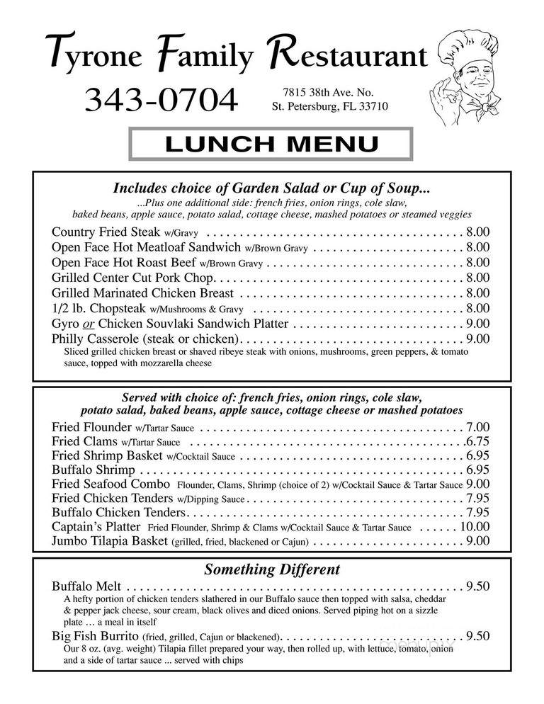 Tyrone Restaurant - St Petersburg, FL