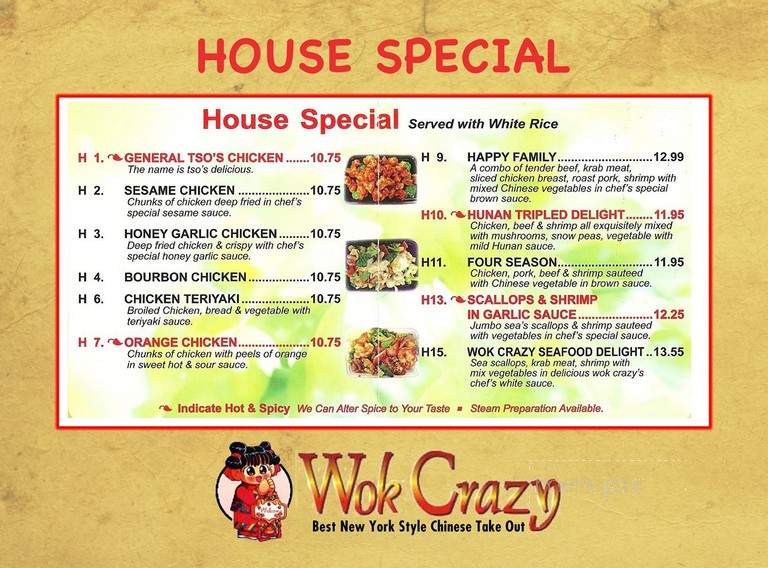 Wok Crazy - Palm Springs, FL