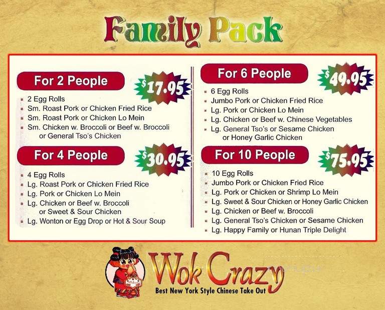 Wok Crazy - Palm Springs, FL