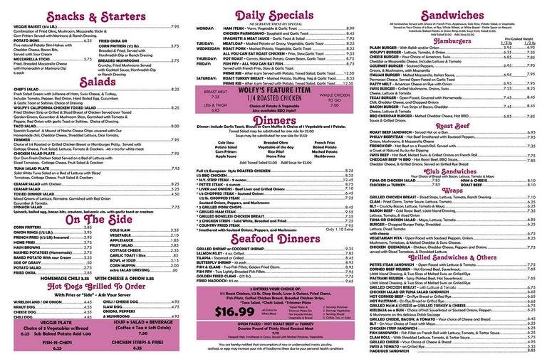 Wolfy's Restaurant - Ocala, FL