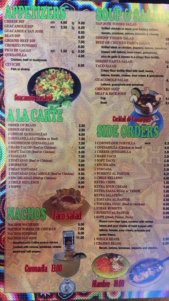 San Jose Mexican Restaurant - Land O' Lakes, FL