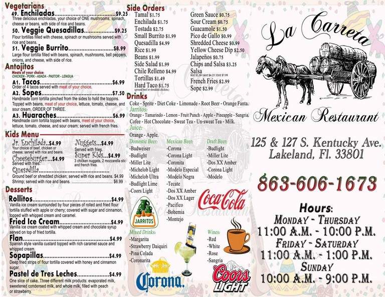 La Carreta - Lakeland, FL