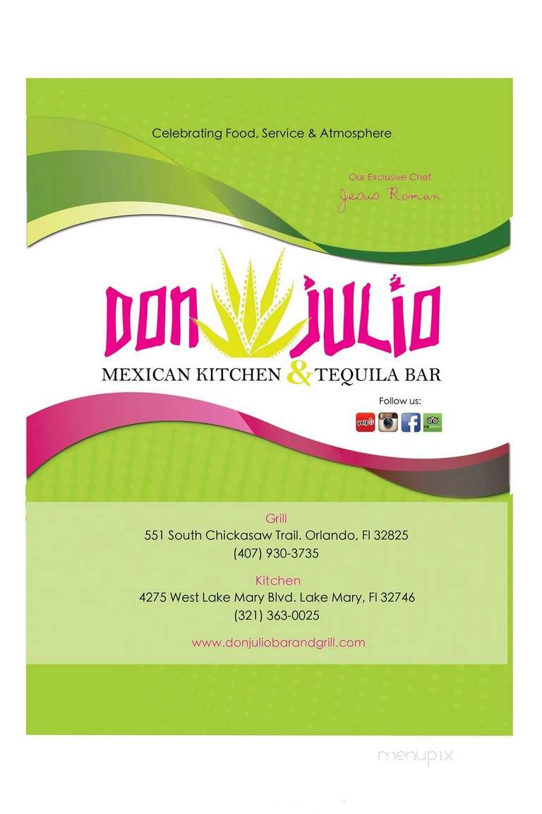 Don Julios Mexican Kitchen & Tequila Bar - Lake Mary, FL