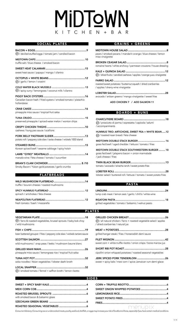 Midtown Kitchen + Bar - Naples, FL