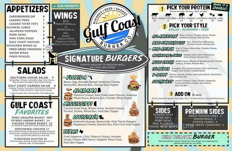 Gulf Coast Burger - Panama City Beach, FL