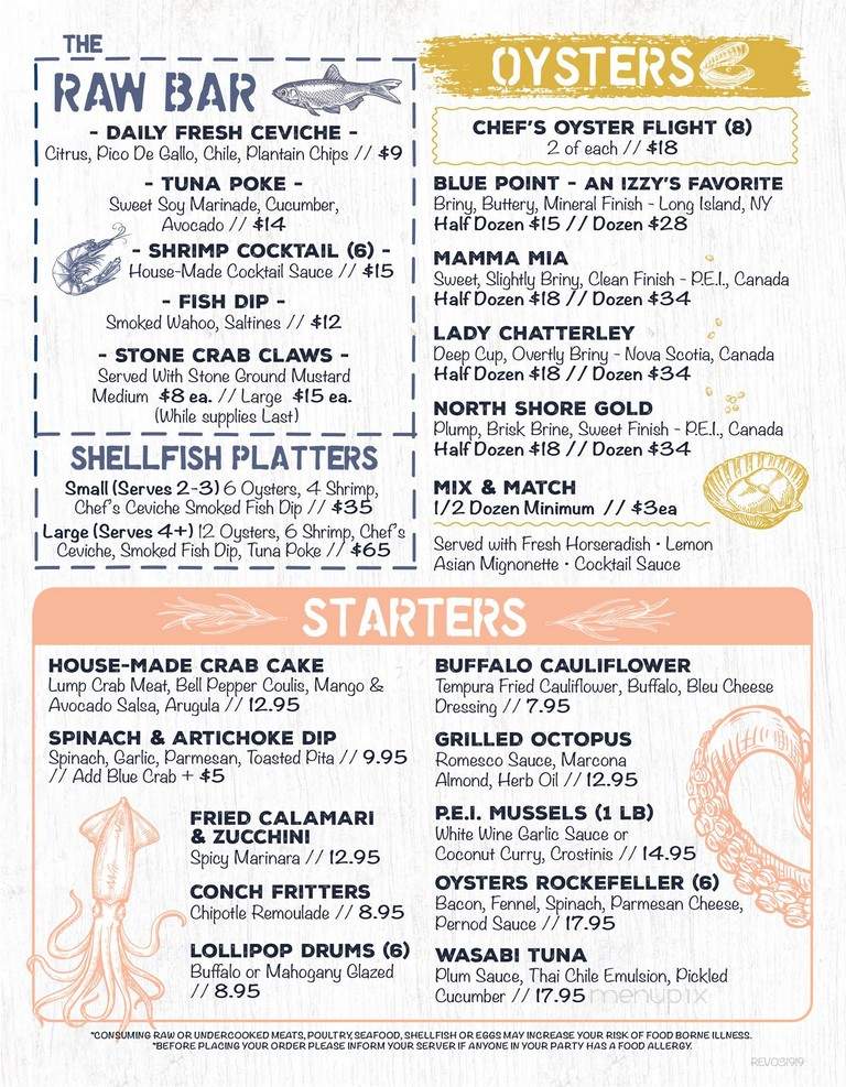 Izzy's Fish & Oyster - Fort Myers, FL