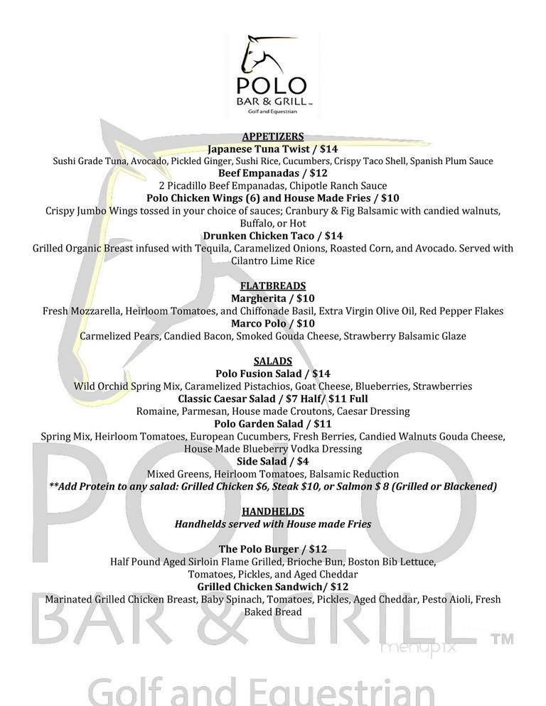 Polo Bar & Grill - Wellington, FL