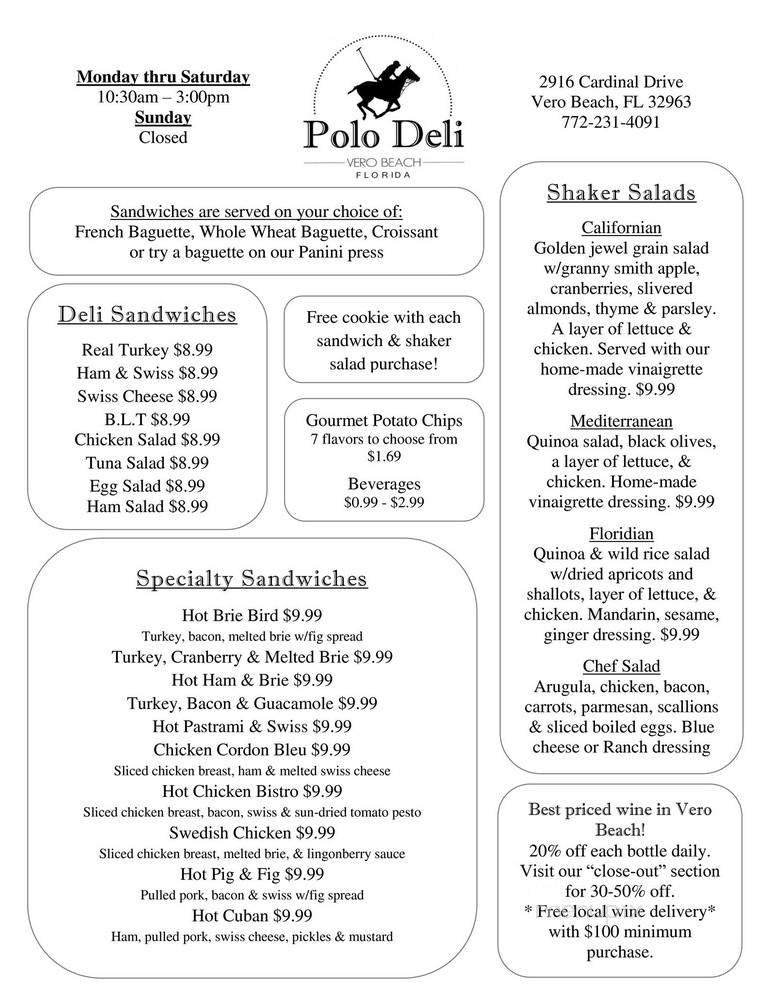 Polo Deli - Vero Beach, FL