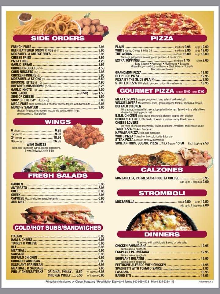 Topher's Pizza and Grill - New Port Richey, FL