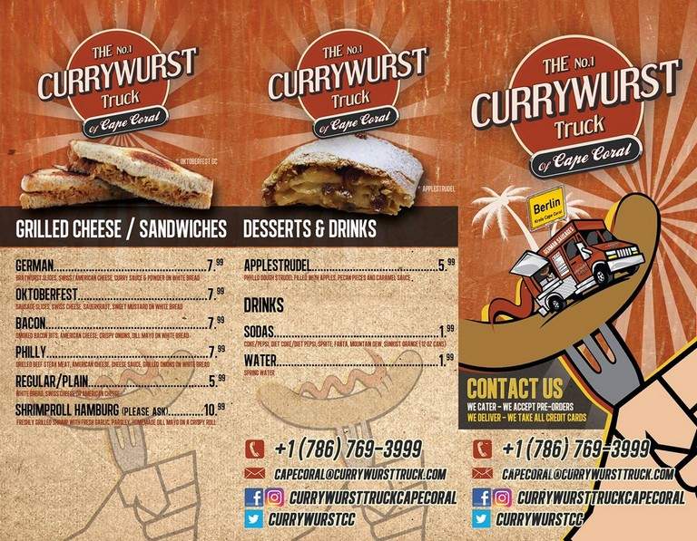 No.1 Currywurst Truck of Cape Coral - Cape Coral, FL