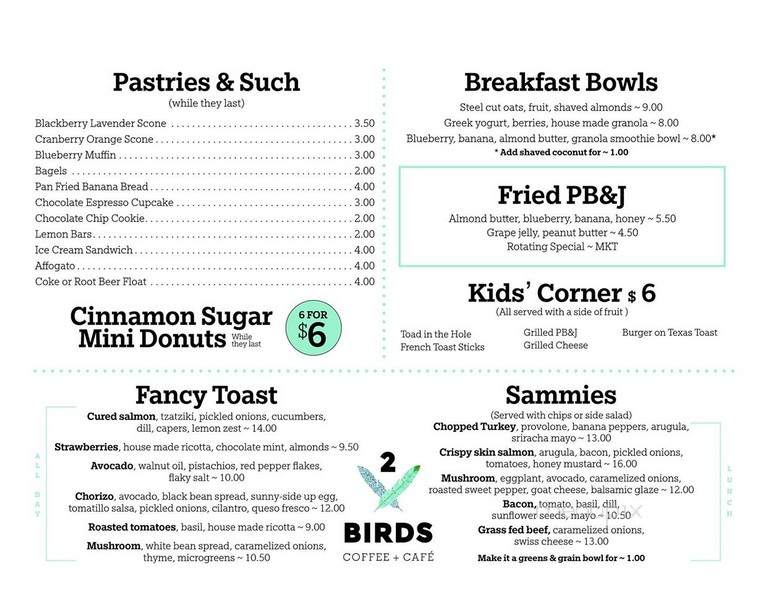 2 Birds Coffee - Miramar Beach, FL