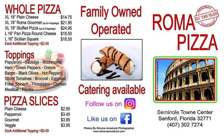 Roma pizza - Sanford, FL