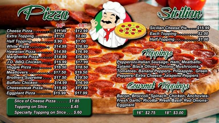 Brothers NY Style Pizzeria - Winter Haven, FL