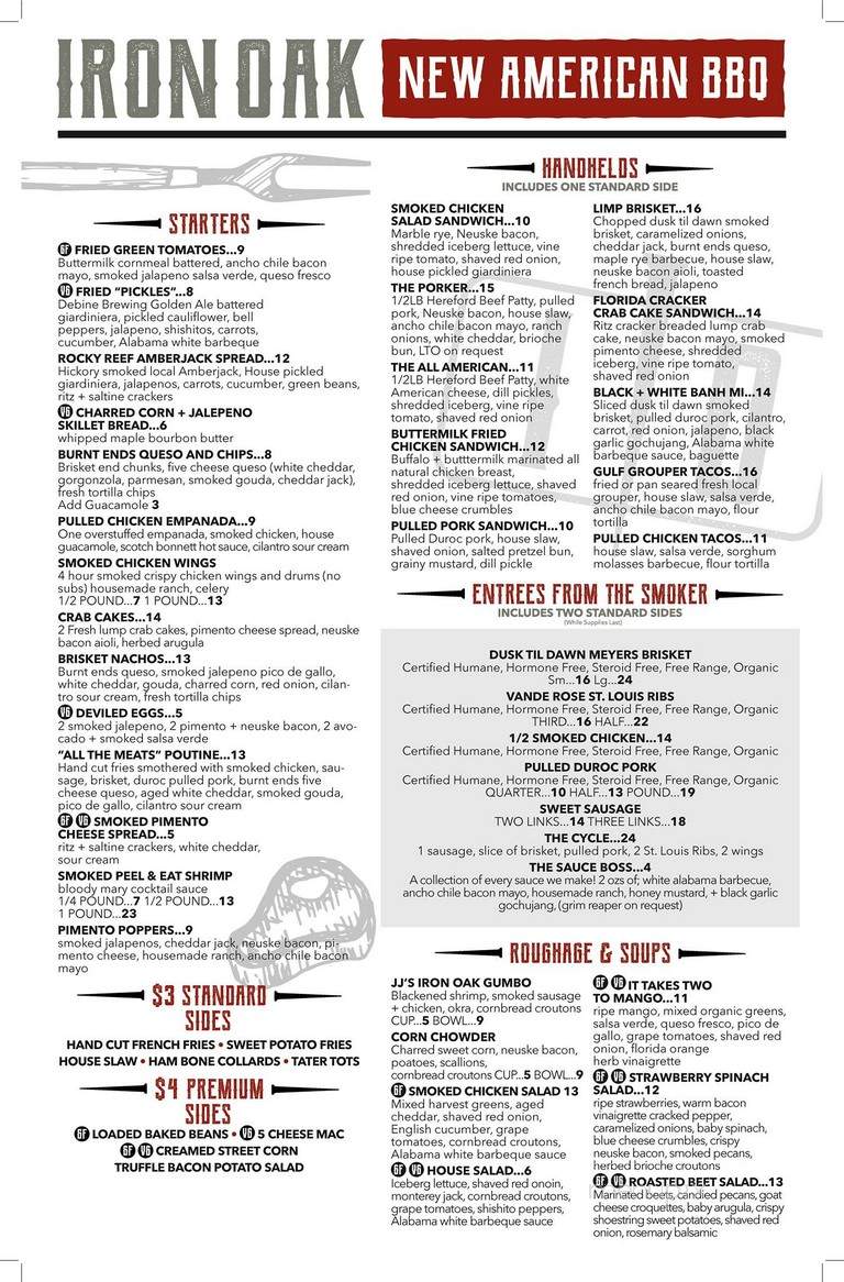 Iron Oak New American BBQ - Palm Harbor, FL