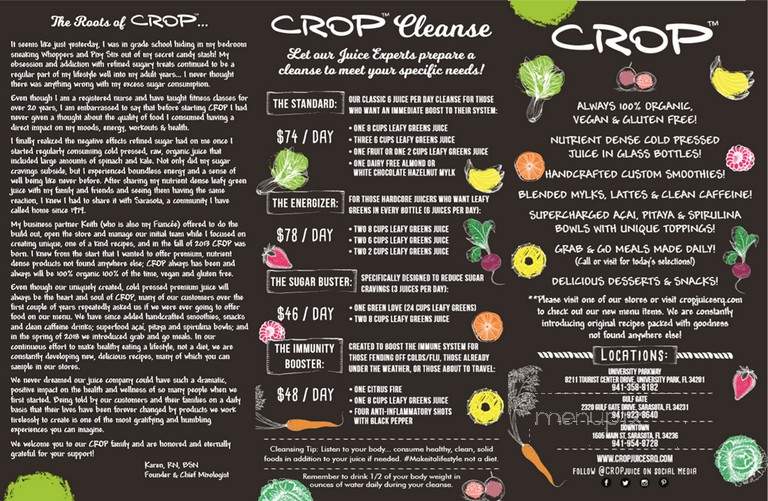 Crop Juice - Sarasota, FL