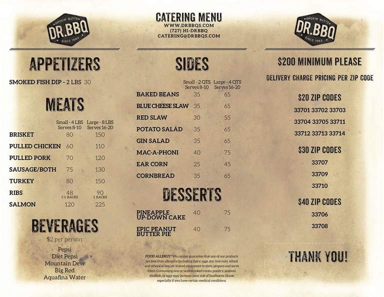 Dr. BBQ - Saint Petersburg, FL